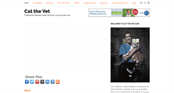 Desktop Screenshot of catthevet.com